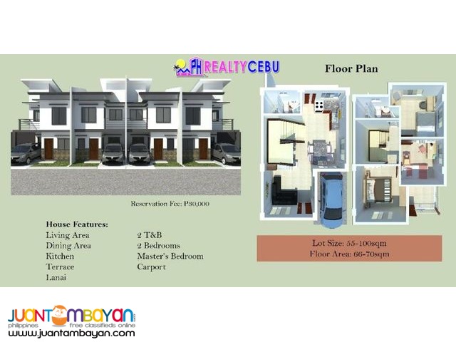 4BR HOUSE FOR SALE AT CITADEL ESTATE LILOAN CEBU- GABRIELA MODEL