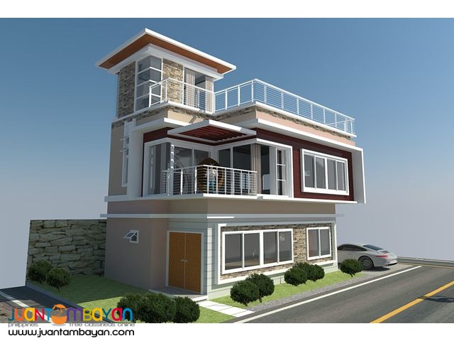 Big SIngle detached house with Rood deck in Liloan For Sale