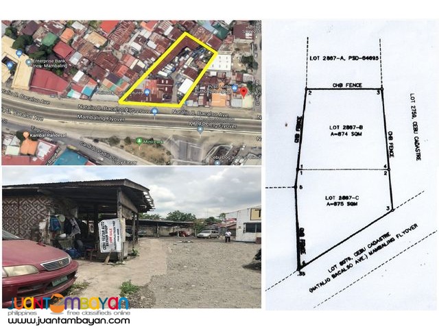 Commercial Lot For rent/sale in Mambaling 1,750 sqm