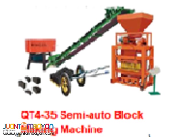 QTA4-35 Semi-auto Block Making Machine