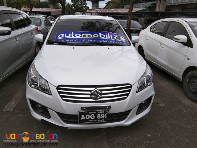 2016 Suzuki Ciaz 1.4L GL Gas A/T