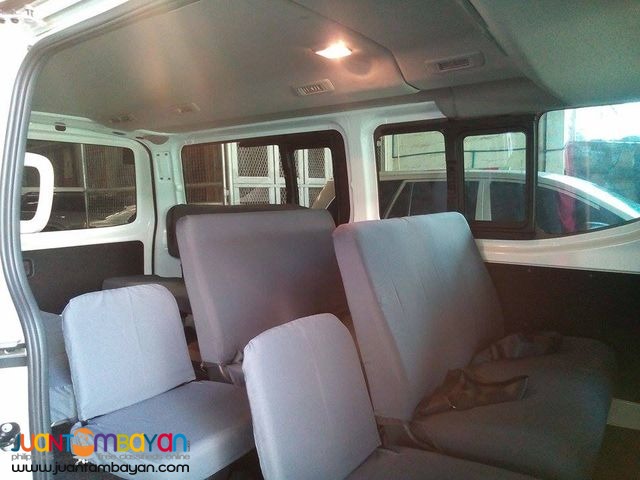 NISSAN URVAN FOR RENT AT LOWEST PRICE! 