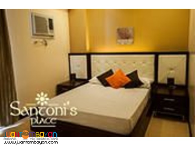 1 BEDROOM FULLY FURNISHED IN SANTONI'S PLACE MABOLO 