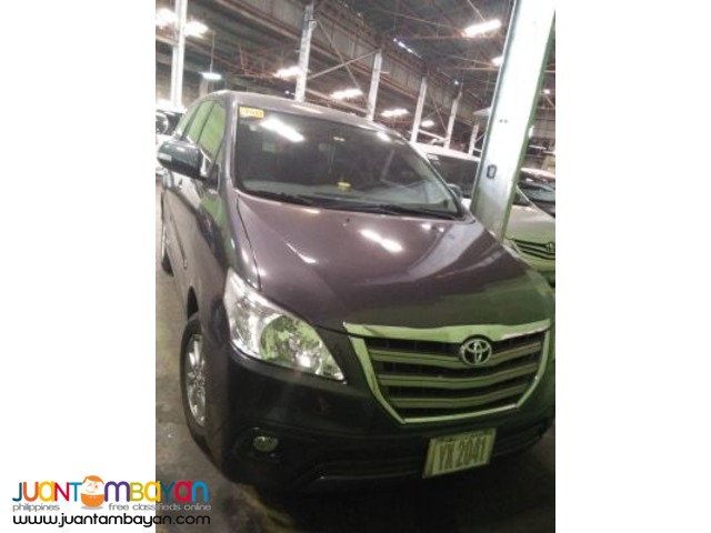 TOYOTA INNOVA FOR RENT AT VERY AFFORDABLE PRICE! 09989632040 