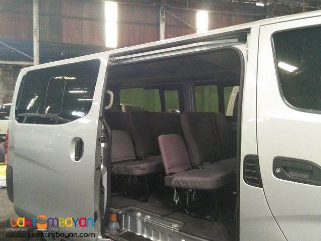 NISSAN URVAN FOR RENT AT VERY AFFORDABLE PRICE! 09989632040
