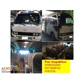 COASTER ,BUS ,VAN FOR RENT !!!