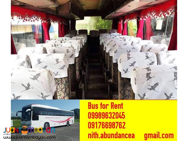 COASTER ,BUS ,VAN FOR RENT !!!