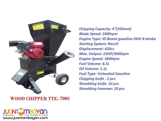 TTE-7005 Wood Chipper