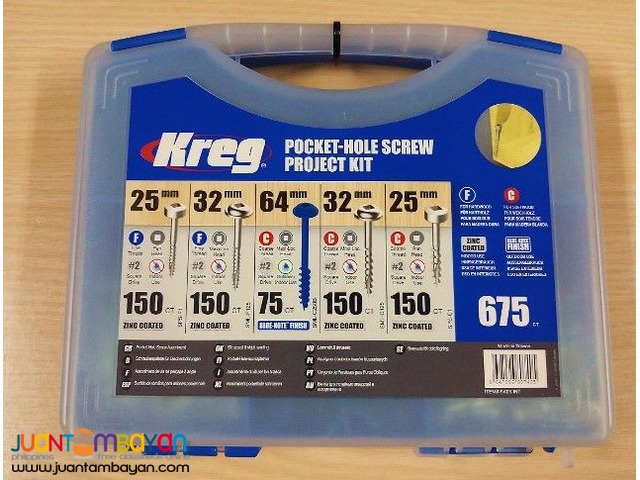 Kreg SK03-INT Pocket-Hole Screw Kit 