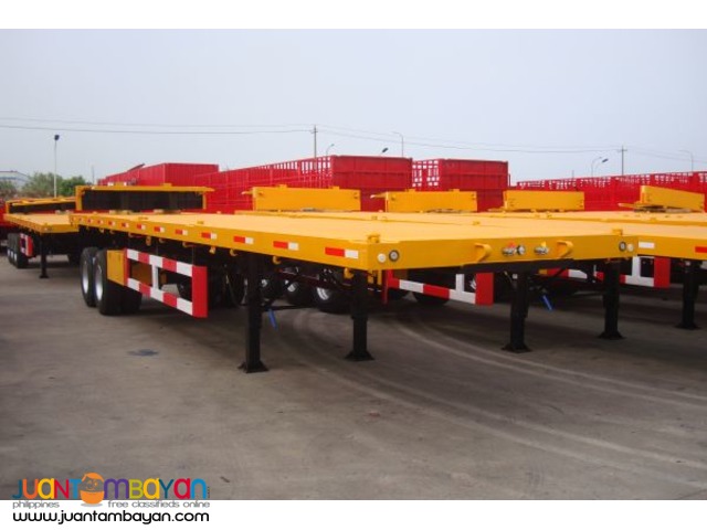 40ft Tri-Axle Flatbed Semi-Trailer