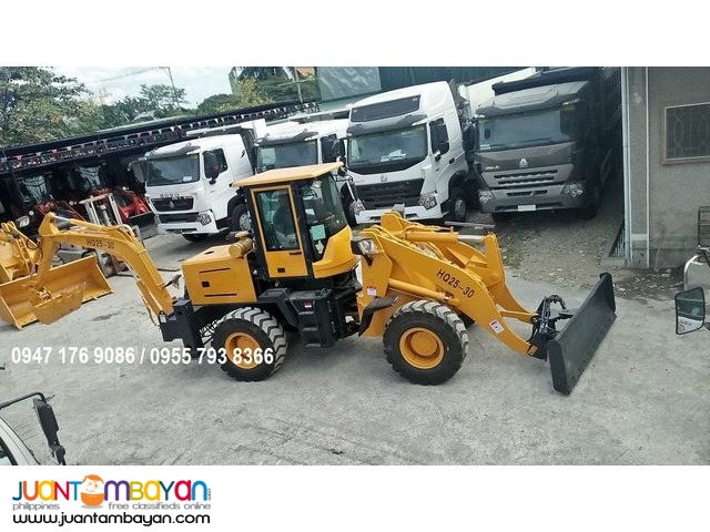 HQ25-30 BACKHOE LOADER .30 / 1.5 - 1.7 m³ Capacity (with fan)