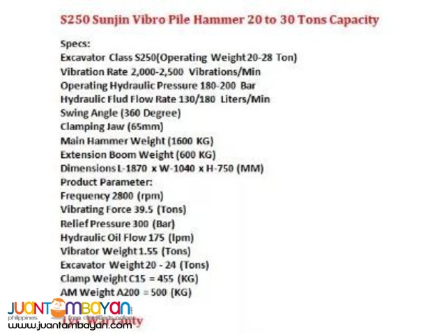 Vibro pile hammer