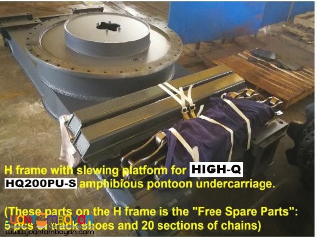 amphibious pontoon undercarriage 