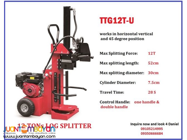 12 ton log splitter 