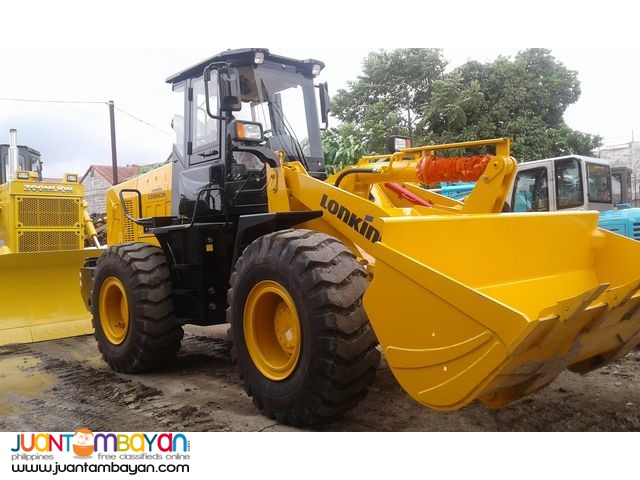 CDM843 Lonking Wheel Loader 2.3cbm Bucket Size 