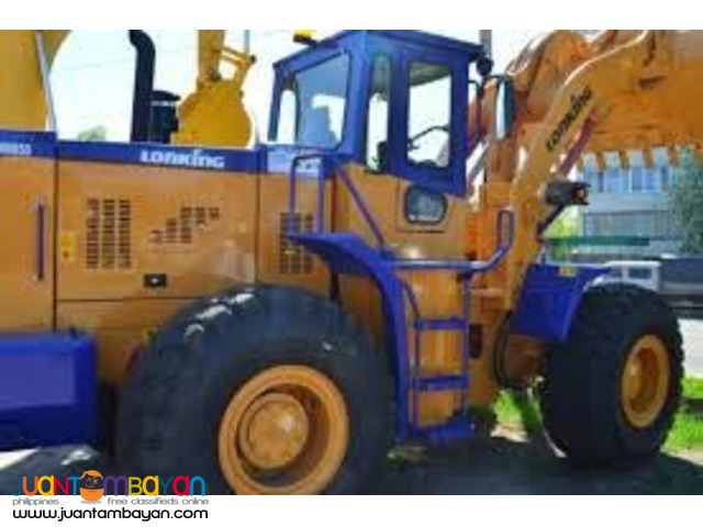 CDM843 Lonking Wheel Loader 2.3cbm Bucket Size 