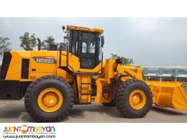  CDM856 Lonking Wheel Loader 3cbm Bucket Size