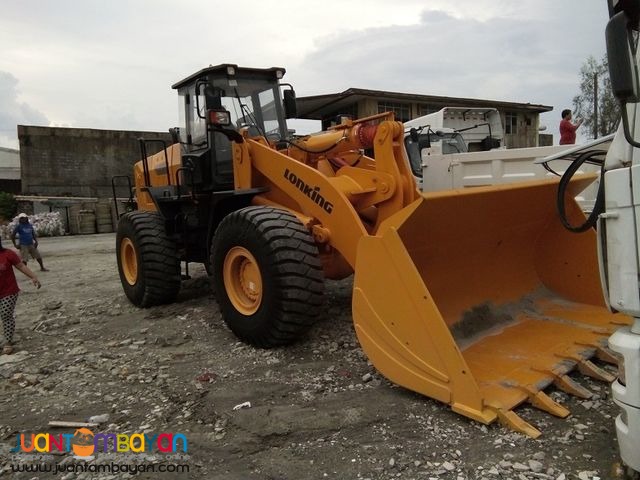 CDM860 Lonking Wheel Loader 3.5cbm Bucket Size