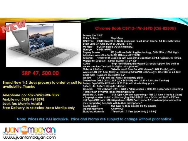 ACER CHROME BOOK