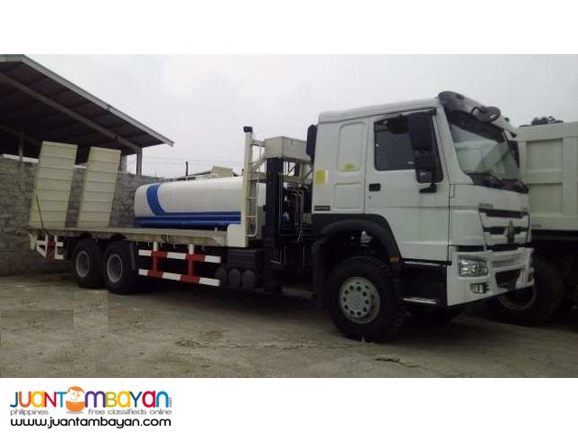  Howo t7 10wheeler Self Loading Truck with 6t winch