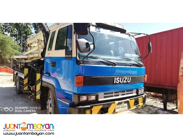 Pumpcrete Truck 6 Wheeler Isuzu 8pd1 Engine
