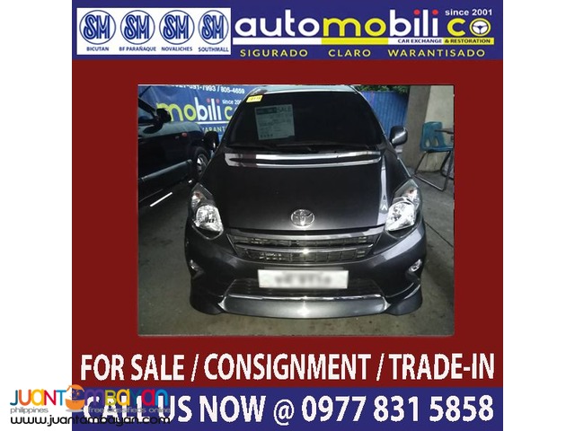 2017 Toyota Wigo G Trd Gas At