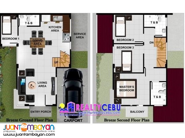 BREEZE MODEL - 108m² 4BR HOUSE AT RICKSVILLE HEIGHTS MINGLANILLA