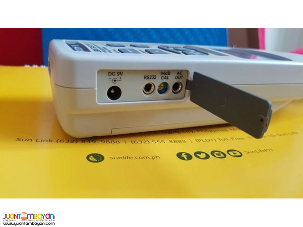 Sound Level Meter Datalogger, Noise Recorder, CLASS 1