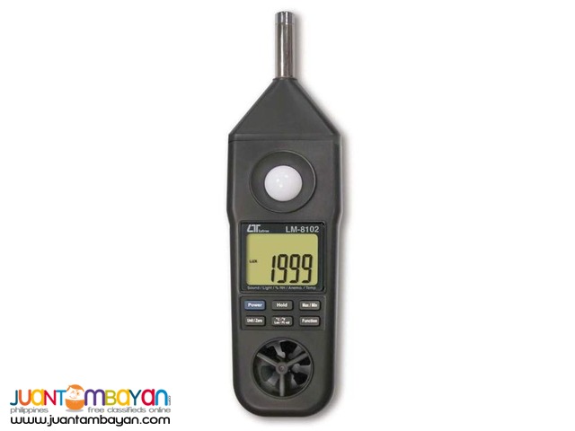 WEM Equipment, Sound Meter, Anemometer, Hygrometer, Light Meter