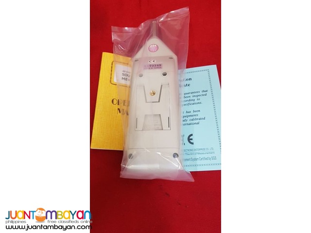 Sound Level Meter, Noise Meter, Datalogger, CLASS 2, Noise Recorder