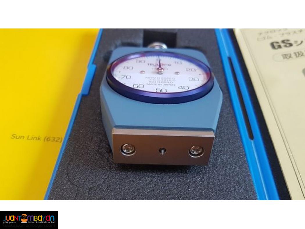 Durometer, Shore D, Rubber Hardness Tester, Teclock GS-702N