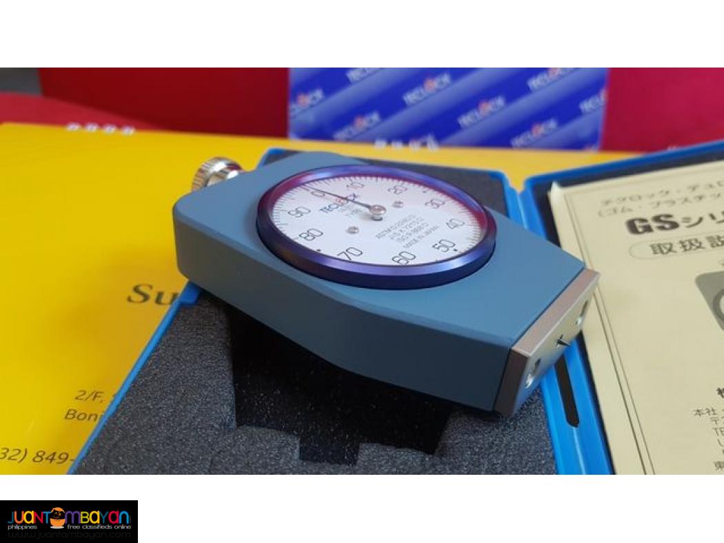 Durometer, Shore D, Rubber Hardness Tester, Teclock GS-702N