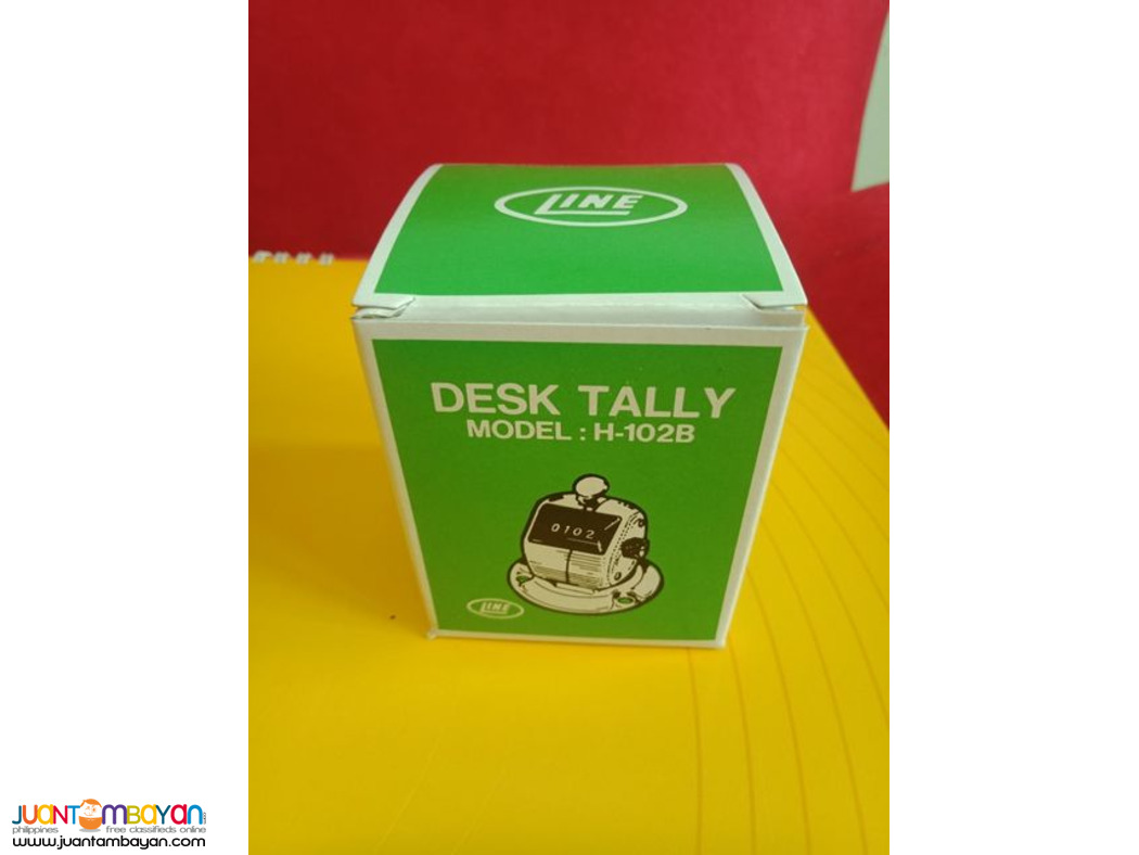 Desk Tally Counter, Desk Clicker, H-102B, Line Seiki (Japan)