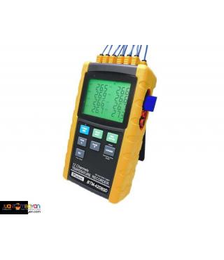 12-Channel Thermocouple Datalogger, Temperature Mapping