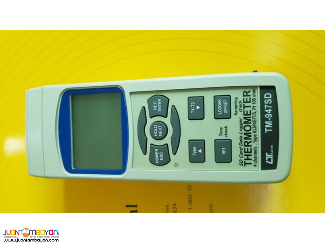 4-Channel Temperature Datalogger, Thermocouple Datalogger, PT100