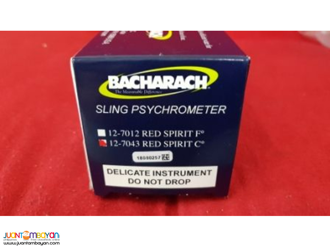 Sling Psychrometer, Whirling Psychrometer, Hygrometer, Bacharach USA 