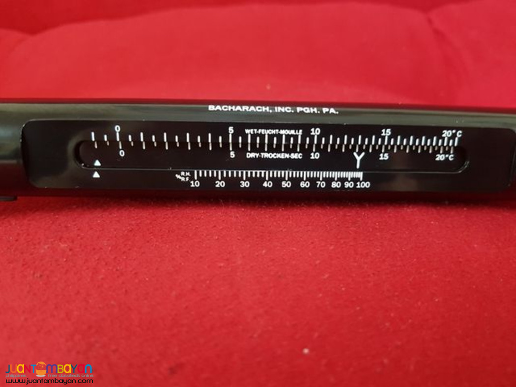 Sling Psychrometer, Whirling Psychrometer, Hygrometer, Bacharach USA 