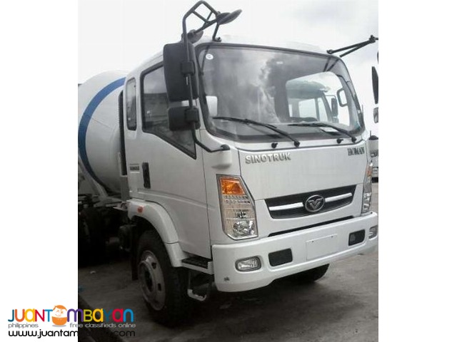 6 Wheeler HOMAN Transit Mixer Truck 4cmb EURO 4