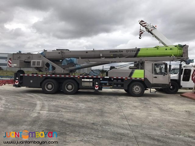 QY25V Zoomlion Mobile Crane 25 tons