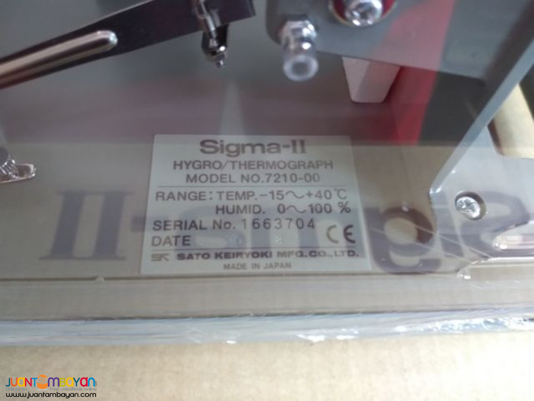 ThermoHygroGraph, HygroGraph, Chart Recorder
