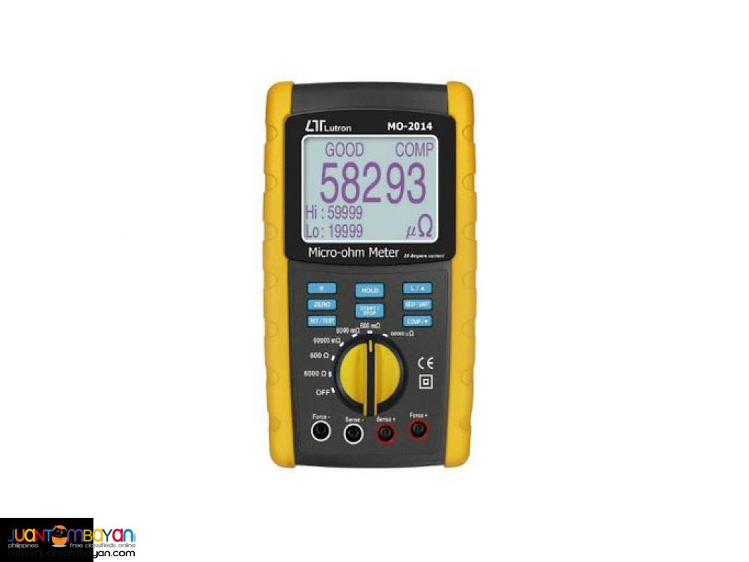 Milliohmeter, Microhmmeter, MilliOhmeter, MicroOhmeter, Lutron