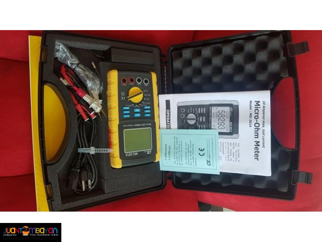 Milliohmeter, Microhmmeter, MilliOhmeter, MicroOhmeter, Lutron