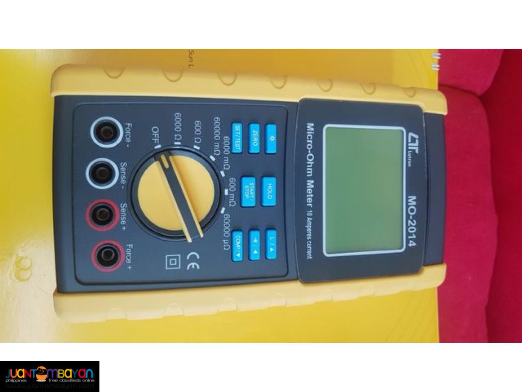 Milliohmeter, Microhmmeter, MilliOhmeter, MicroOhmeter, Lutron