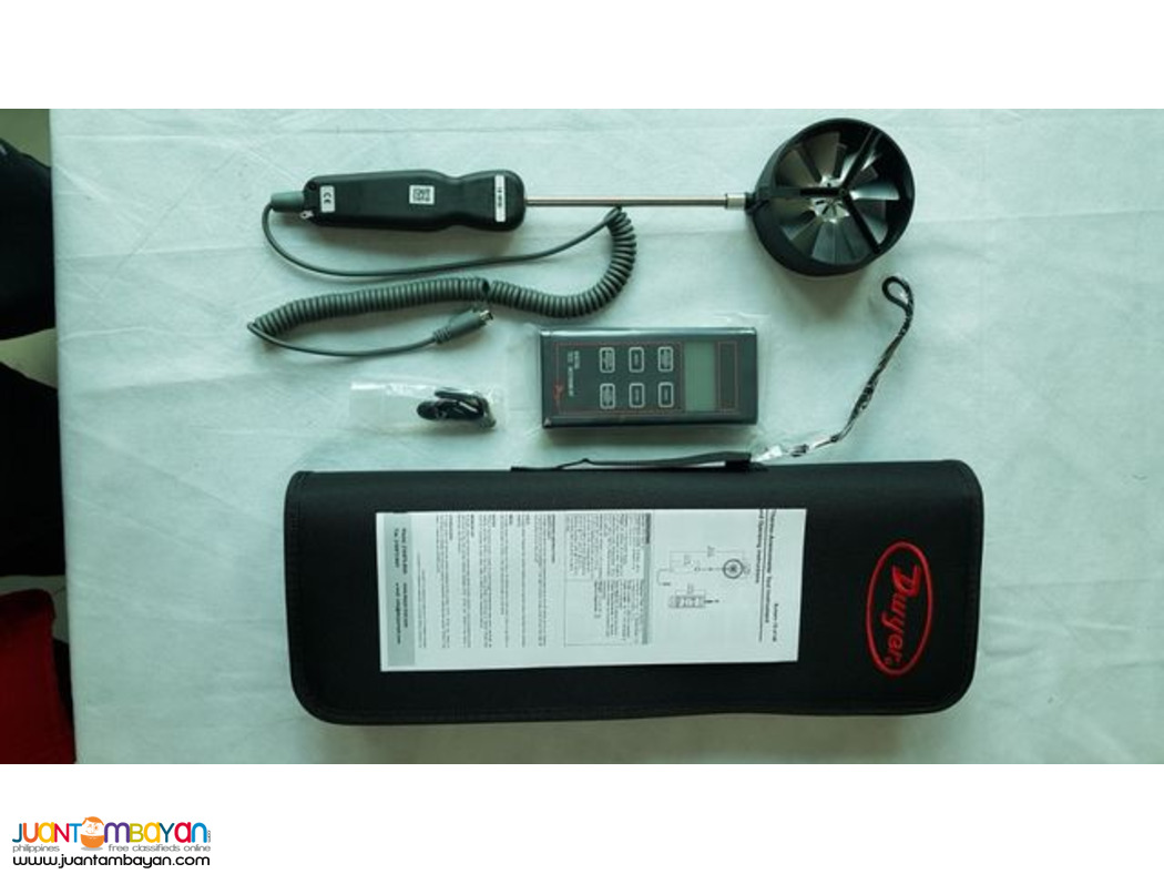 ThermoAnemometer, Thermo-Anemometer, Vane Anemometer, 4