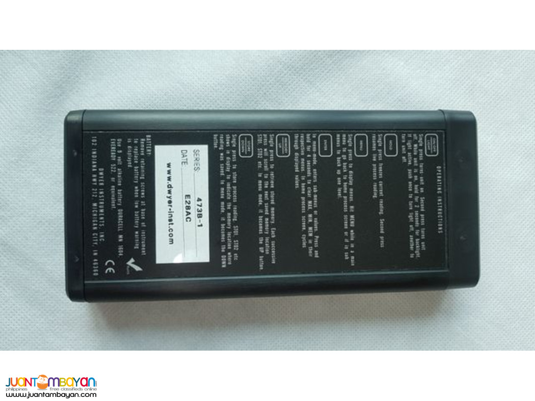 ThermoAnemometer, Thermo-Anemometer, Vane Anemometer, 4