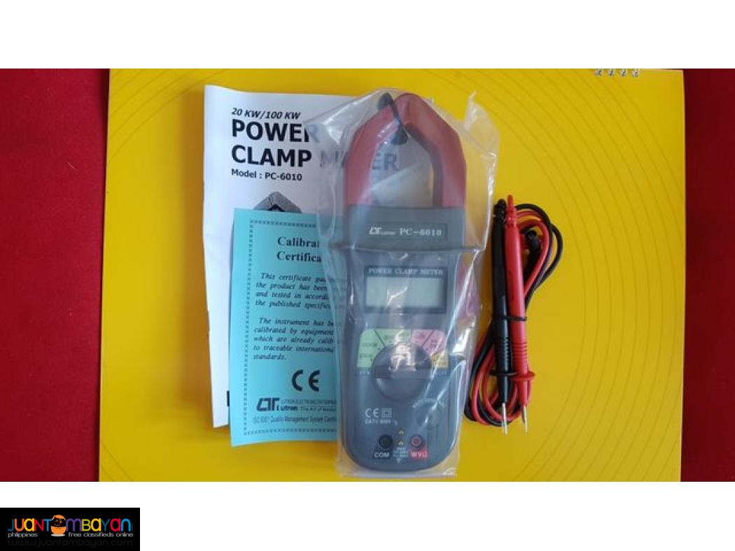 Power Clamp Meter, Clamp Meter, Power Meter, Power Analyzer