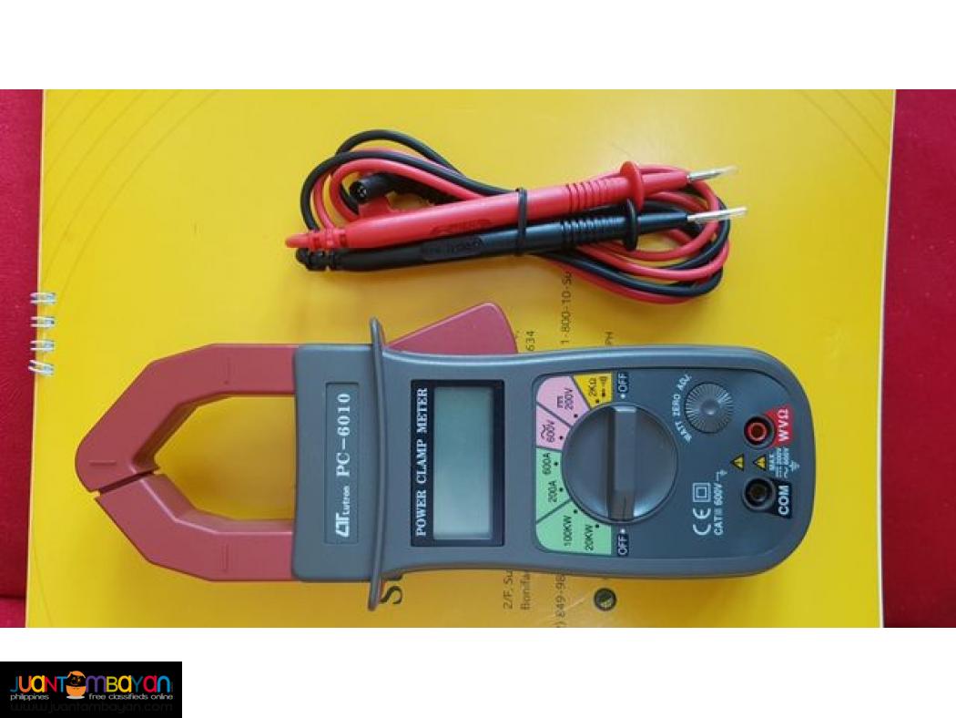 Power Clamp Meter, Clamp Meter, Power Meter, Power Analyzer