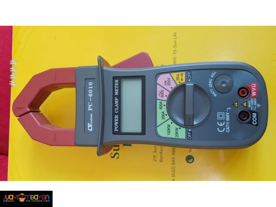 Power Clamp Meter, Clamp Meter, Power Meter, Power Analyzer