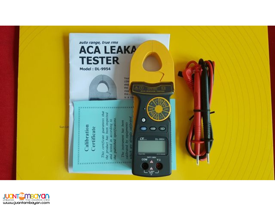 ACA Leakage Tester, AC Leakage Current Tester, Lutron DL9954