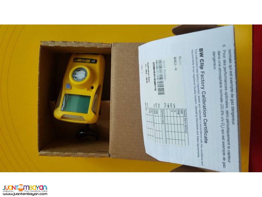 Gas Detector, Hydrogen Sulfide, H2S, H2S Detector, Single Gas Detector
